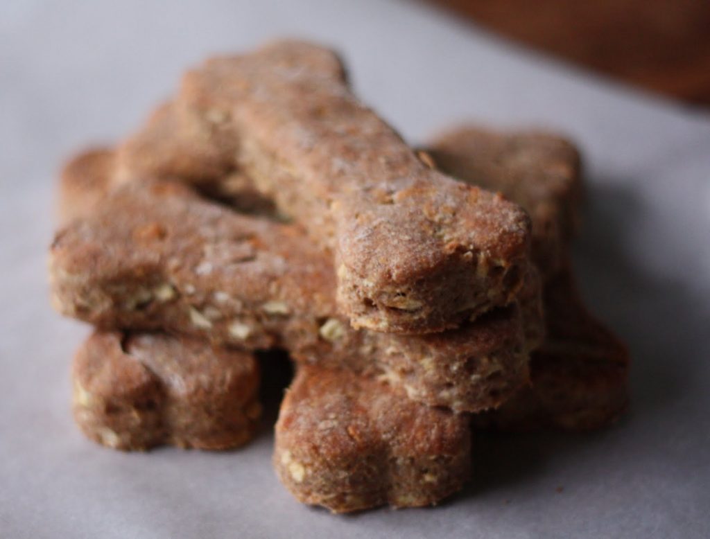 Apple Dog Biscuits recipe Animal Mayhem
